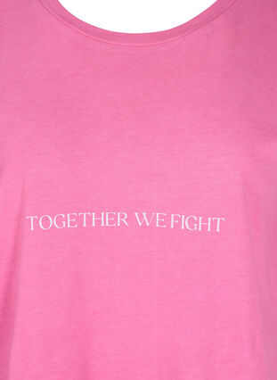 Support the breasts - T-shirt en coton, Wild Orchid, Packshot image number 2