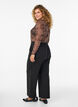 Pantalon ample avec poches, Noir, Model image number 1