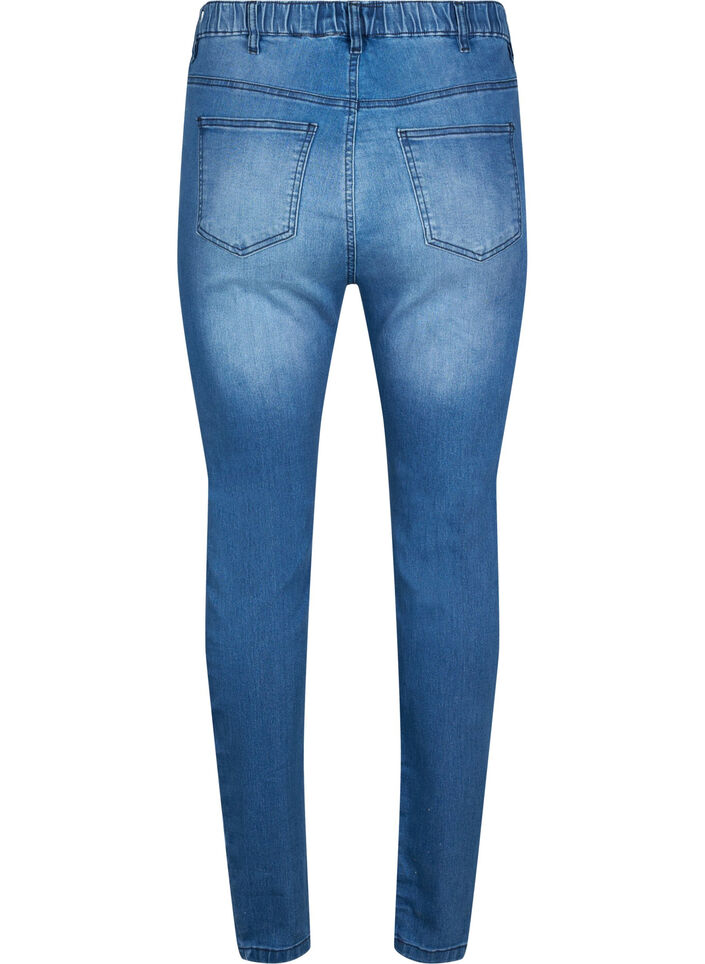 Jeggings avec déchirures, Dark blue, Packshot image number 1
