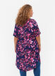 Robe midi en viscose avec imprimé floral, B. Blue Pink Flower, Model image number 1