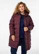 Doudoune avec capuche et poches, Bordeaux fonc&eacute;, Model image number 0