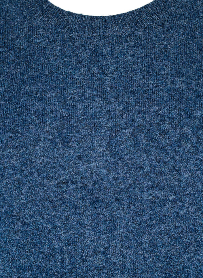 Top en maille avec de la laine et des fentes, Bering Sea Mel., Packshot image number 2