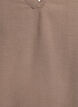 Haut sans manches effet froiss&eacute;, Marron, Packshot image number 2
