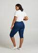 Jean coupe slim Emily capri, Bleu, Model image number 2