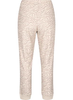 Pantalon en velours imprimé, Pink Tint AOP, Packshot image number 1