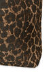 Sac &agrave; commissions Denim &agrave; imprim&eacute; l&eacute;opard, Marron, Packshot image number 2