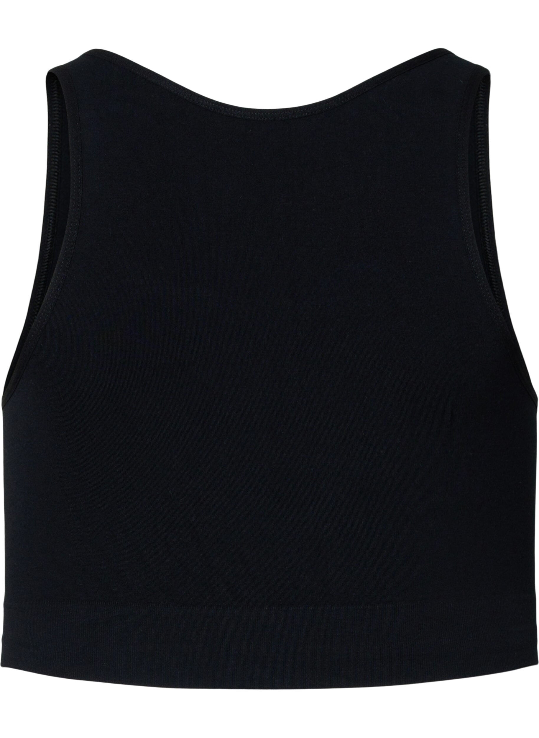 Zizzi Soutien-gorge doux avec maille, Black, Packshot image number 1