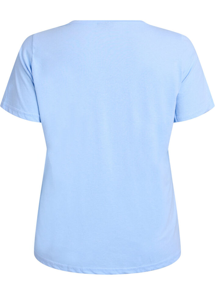 FLASH – T-shirt avec motif, Bleu Clair, Packshot image number 1