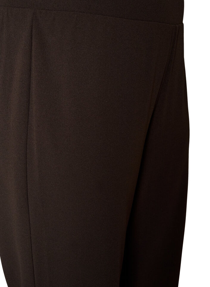Pantalon &agrave; coupe droite, Marron, Packshot image number 2