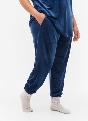 Pantalon confort, Insignia Blue, Model image number 2