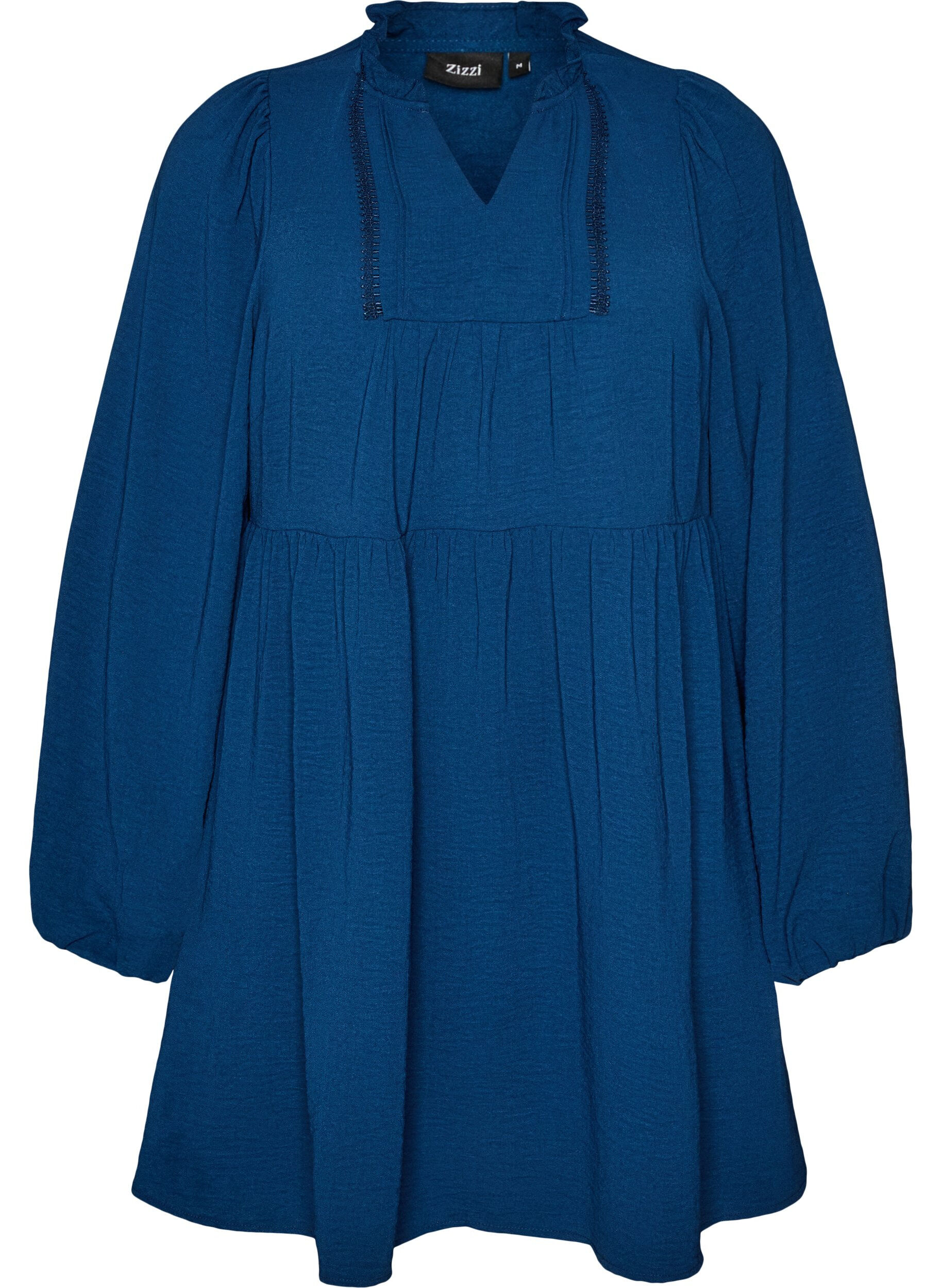 Robe coupe &eacute;vas&eacute;e avec une taille empire