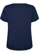 T-shirt dot&eacute; de boutons, Bleu, Packshot image number 1