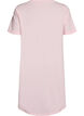 Chemise de nuit &agrave; manches courtes en coton biologique, Rose, Packshot image number 1