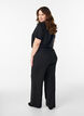 FLASH - Pantalon wide-leg, Noir, Model image number 2