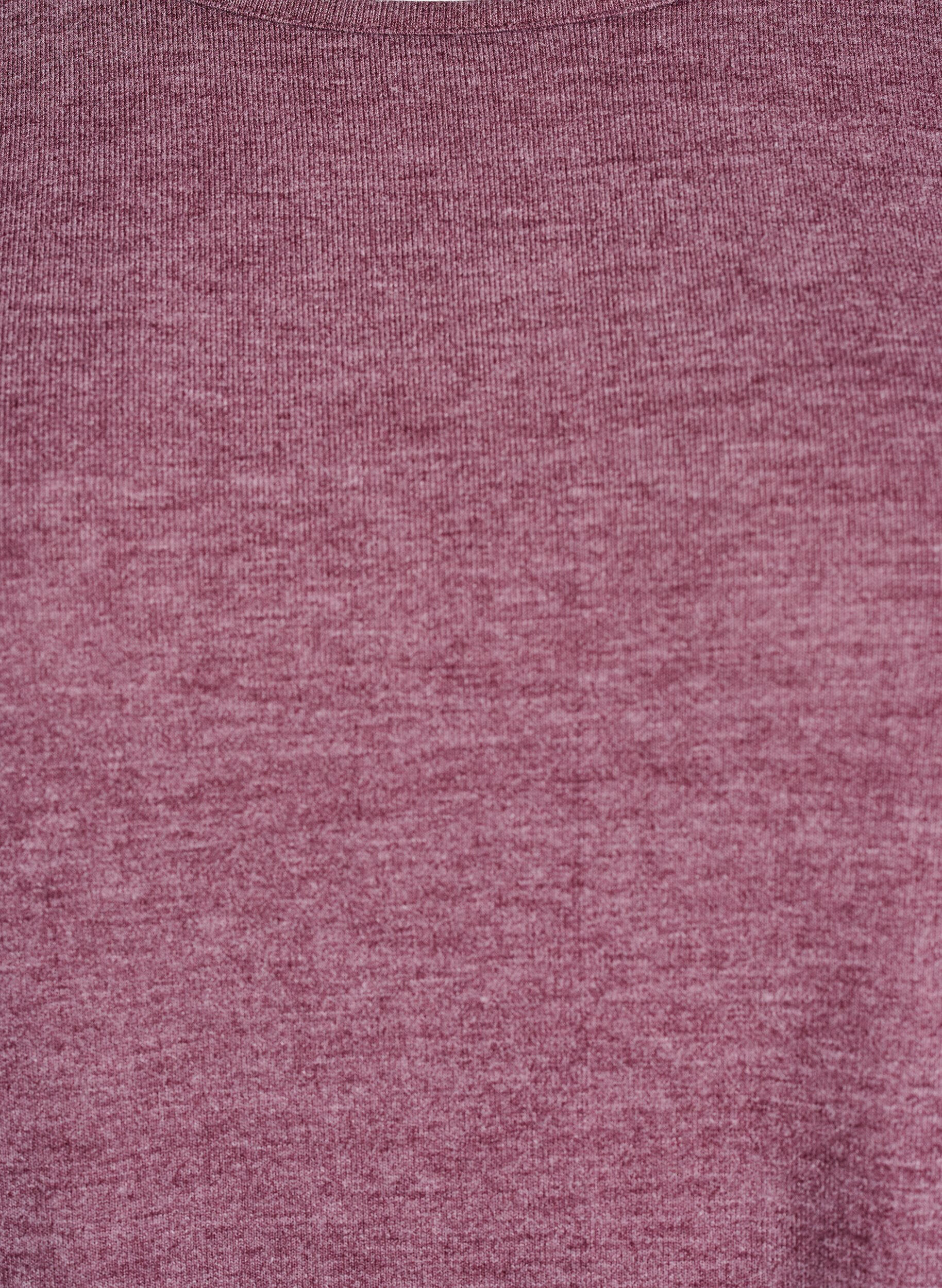 ZizziBlouse en jersey avec manches 3/4, Bordeaux, Packshot image number 2