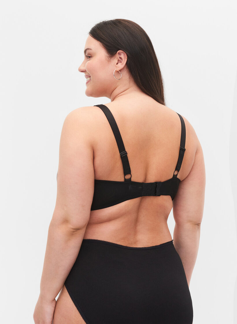 Soutien-gorge avec inserts amovibles, Black, Model image number 1