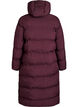 Manteau d'hiver long et matelass&eacute; avec capuche, Bordeaux fonc&eacute;, Packshot image number 1