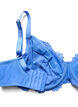 Soutien-gorge corbeille en dentelle avec armatures, Bleu, Packshot image number 3