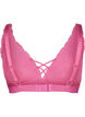 Support the breasts - Soutien-gorge en dentelle avec détails , Rose, Packshot image number 1