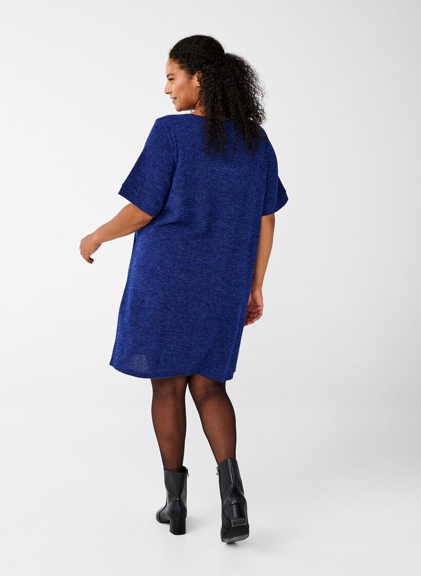 Robe t-shirt à manches courtes, Sodalite Blue, Model image number 1