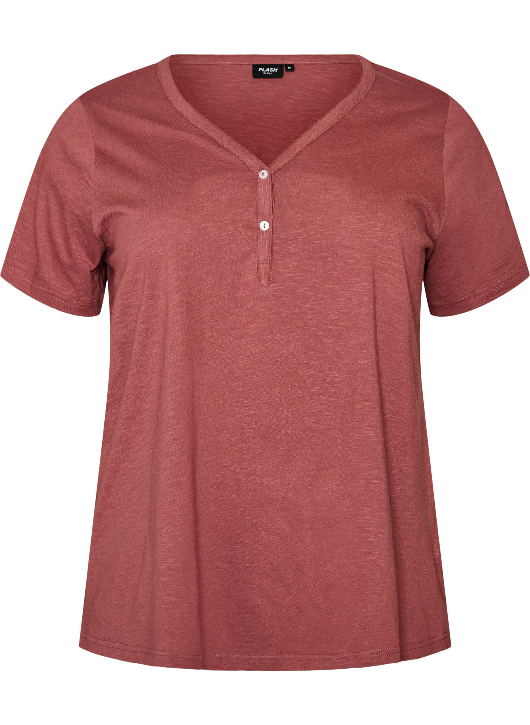 FLASH - T-shirt dot&eacute; de boutons