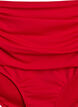 Bas de bikini taille haute, Rouge, Packshot image number 2