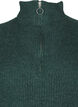 FLASH - Robe en tricot avec col montant, Sea Moss Mel., Packshot image number 2