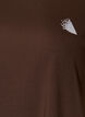 T-shirt de sport couleur unie, Marron, Packshot image number 2