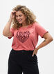 FLASH - T-shirt avec motif, Rose poudrée, Model image number 0