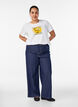 T-shirt imprim&eacute;, Blanc, Model image number 1