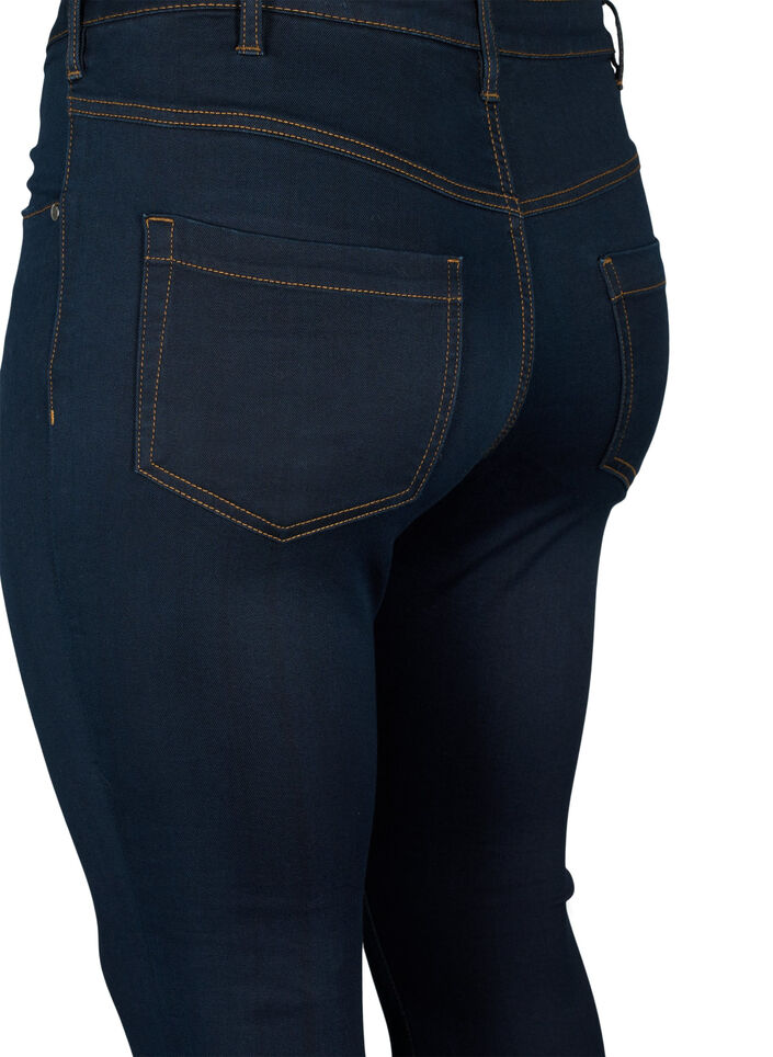 Jean Amy super slim &agrave; taille haute, Tobacco Un, Packshot image number 3