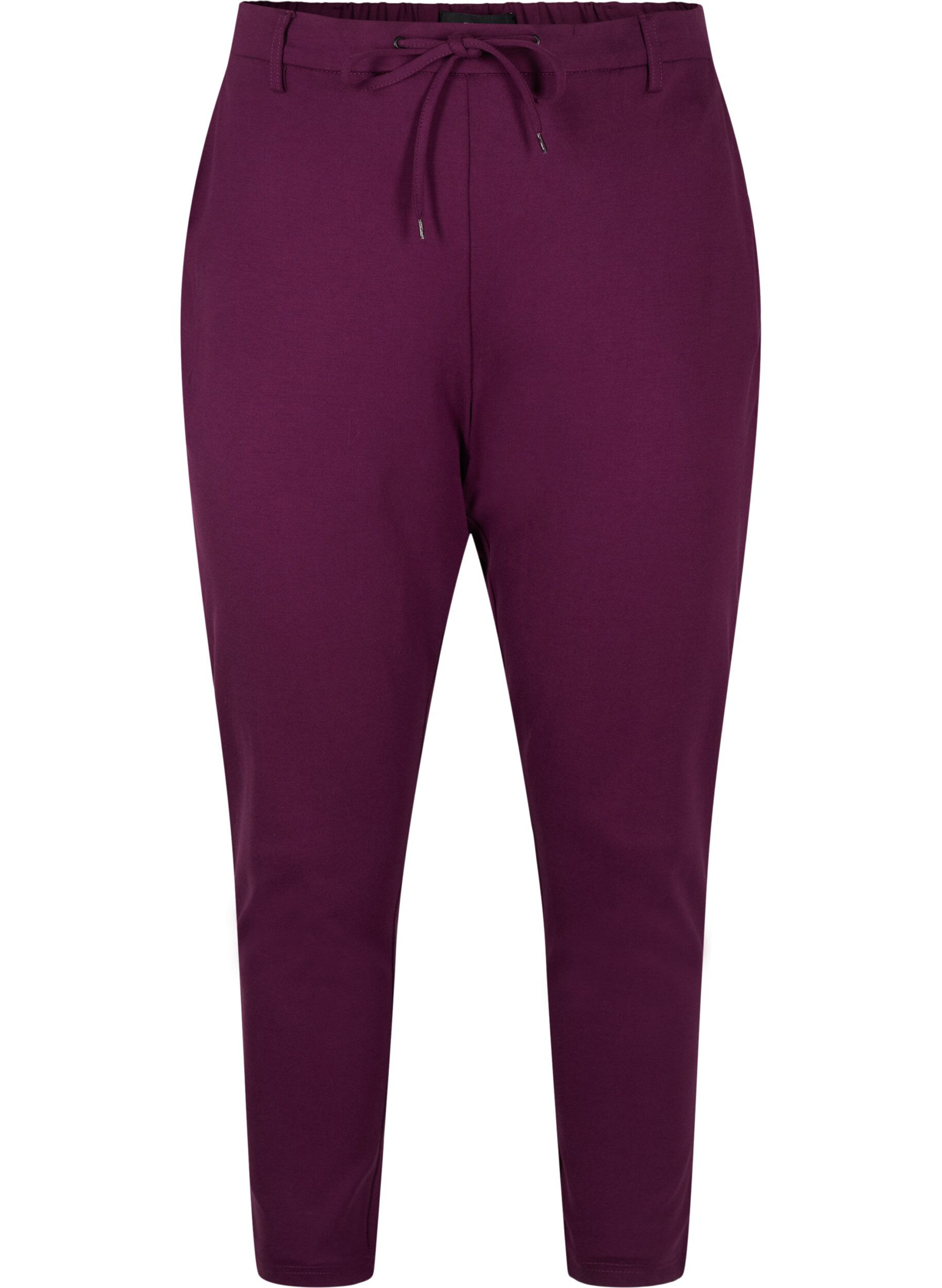 Zizzi Pantalon Maddison, Violet, Packshot image number 0