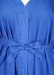 Robe &agrave; manches 3/4 avec une ceinture &agrave; nouer, Bleu intense, Packshot image number 2