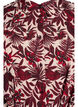 Robe chemise mi-longue avec imprimé floral, Rouge, Packshot image number 2