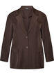 Blazer avec poches et fentes, Marron, Packshot image number 0