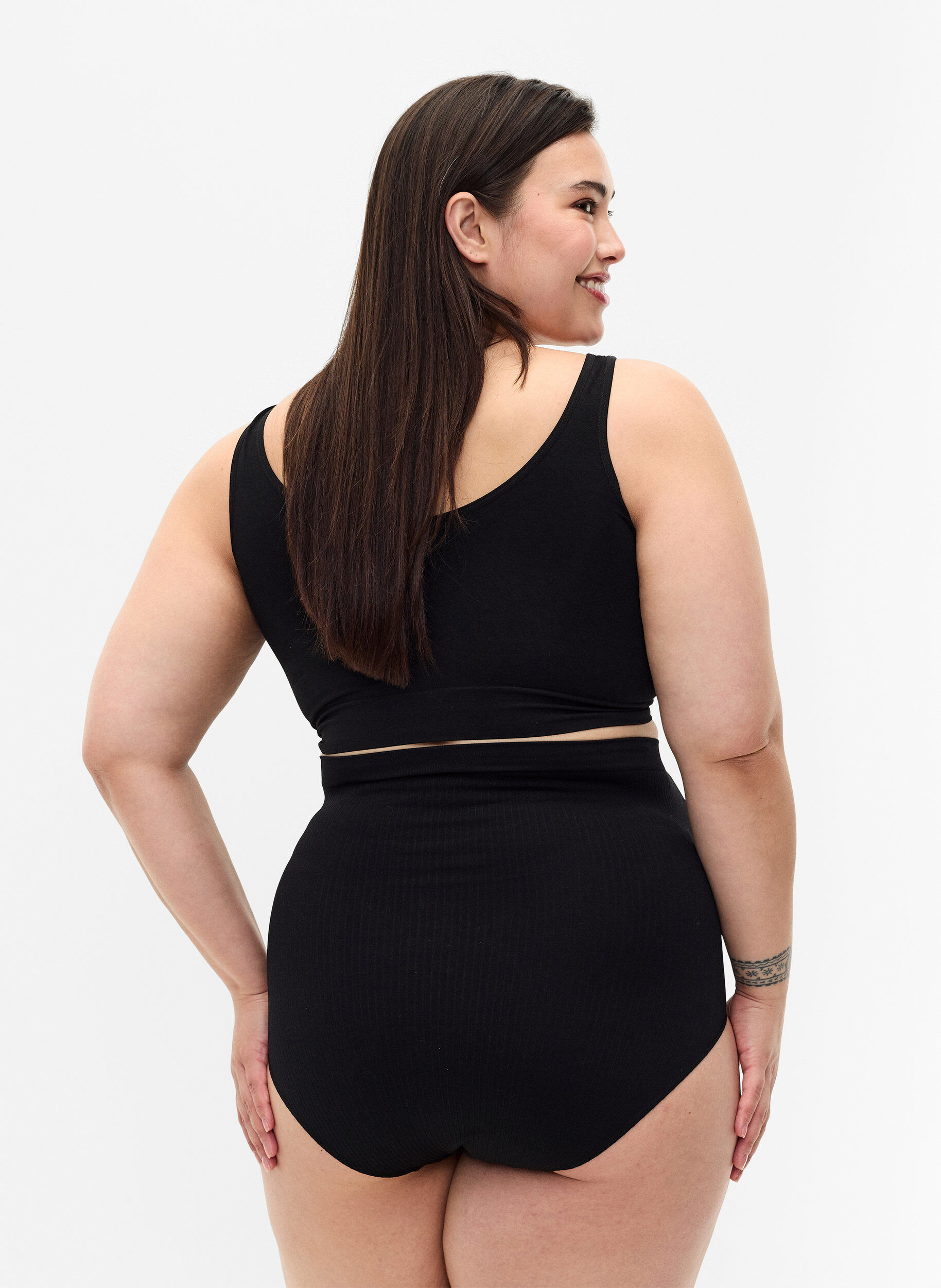 Zizzi Culotte de grossesse, Black, Model image number 1