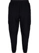 Pantalon ample en viscose avec grandes poches, Black, Packshot image number 1