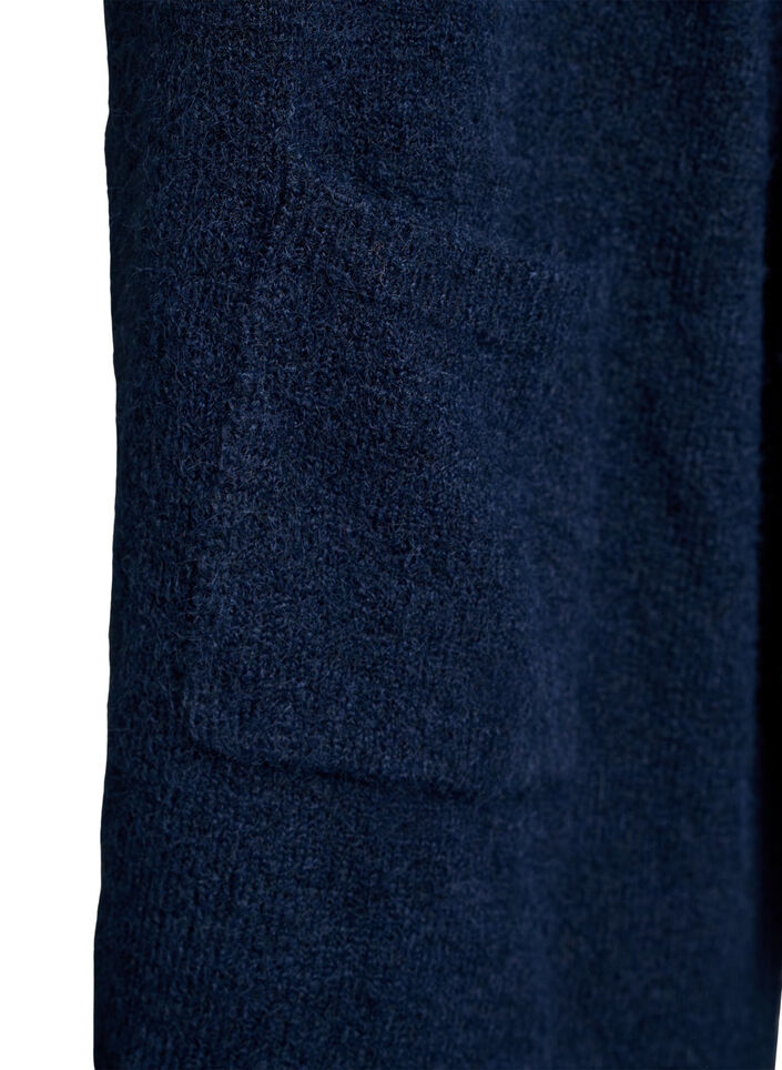 Cardigan long avec poches, Bleu, Packshot image number 2