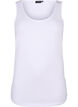 Haut basique en coton, Blanc, Packshot image number 0