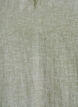 Blouse en lin et viscose avec manches 1/2, Vert, Packshot image number 2
