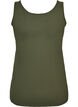 Top basic uni en coton, Vert, Packshot image number 1