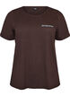 T-shirt imprim&eacute;, Marron, Packshot image number 0