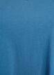 T-shirt Basic uni en coton, Gris bleut&eacute;, Packshot image number 2