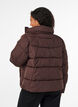 Doudoune courte avec col montant, Marron, Model image number 2