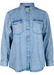Chemise en jean avec poches de poitrine, Bleu Clair, Packshot image number 0
