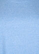 T-shirt mélangé à manches courtes, Bleu Clair, Packshot image number 2