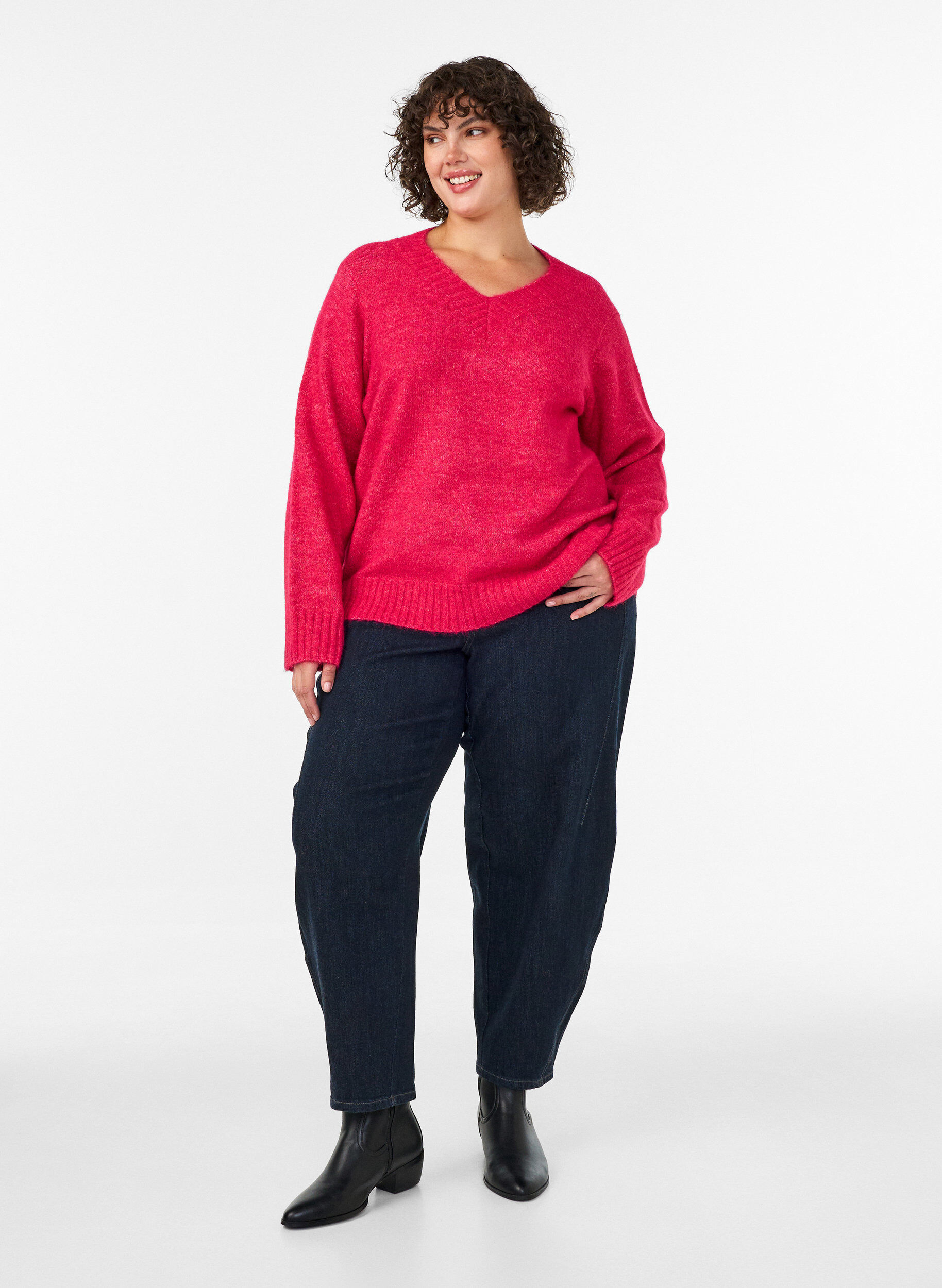 ZizziPull col V, Rose, Model image number 1