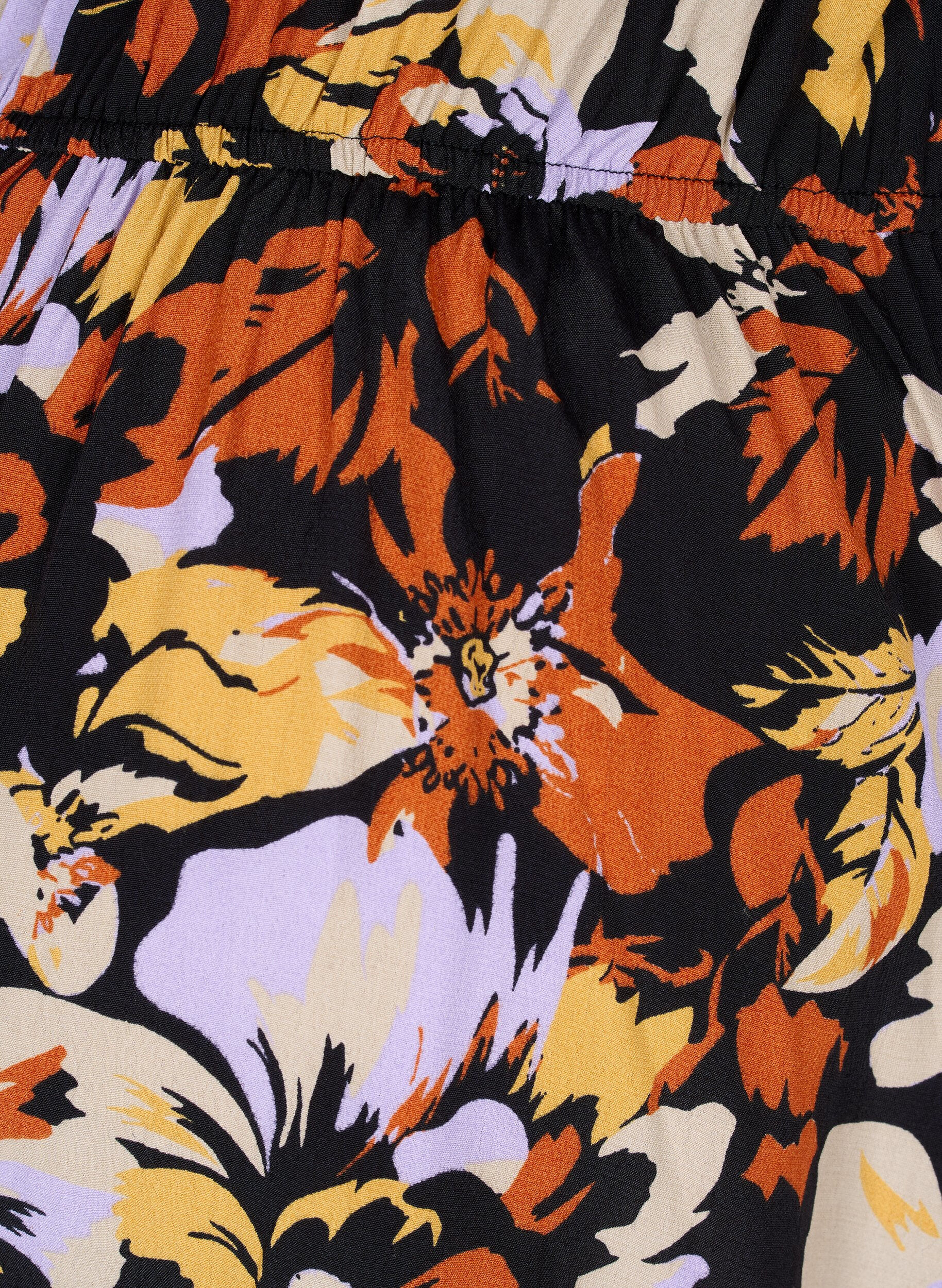 Zizzi Chemisier de maternit&eacute; en viscose et imprim&eacute; floral, Black Flower AOP, Packshot image number 3
