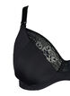 Soutien-gorge d'allaitement avec dentelle, Black, Packshot image number 2
