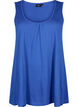 Top avec forme en A et col rond, Victoria blue, Packshot image number 0